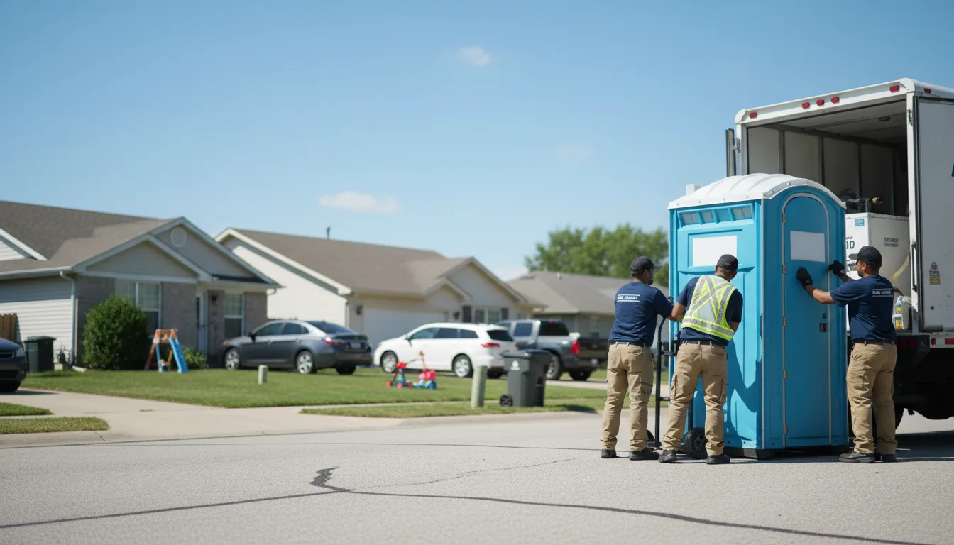 Standard Porta Potty Rentals in Hanna, IN near me